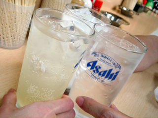 呑兵衛 乾杯