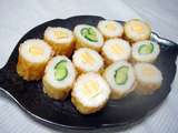 天津閣<にら焼餅>ちくわ