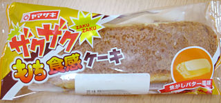 ザクザクもち食感ケーキ<焦がしバター風味>