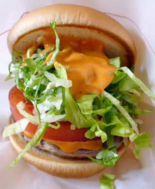 とびきりハンバーグサンド「金のテリヤキ」