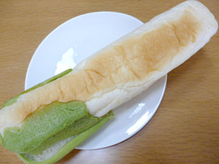 ネギみたいなパン<ミルククリーム&ミルクホイップ>