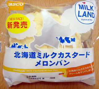 北海道ミルクカスタードメロンパン
