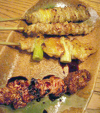「とりしげ」串焼