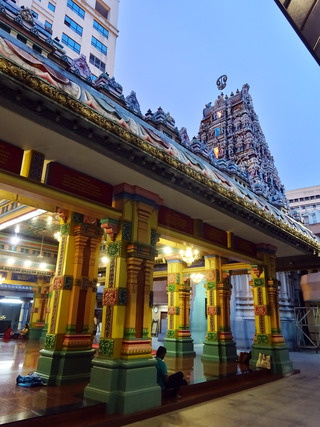 クアラルンプール中華街と寺院