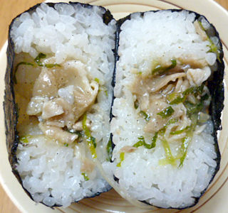 豚カルビおむすび