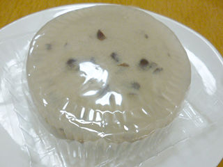 わらび餅とあずき蒸し