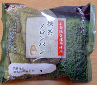 抹茶メロンパン
