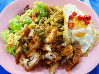 カオゲーンの朝ご飯