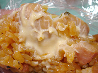 とんこつラーメン御飯と煮玉子おむすび