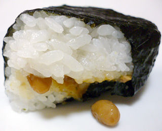 直巻納豆(卵入り)