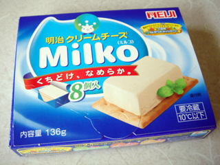 明治クリームチーズMilko