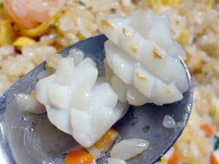 具だくさん海鮮炒飯