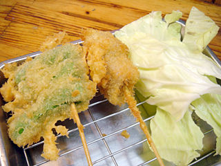 「マグロ屋 鉄」串かつ