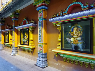クアラルンプール中華街と寺院