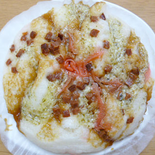 お好み焼き風蒸しぱん