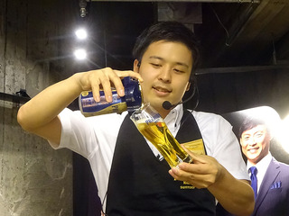 プレモル神泡サーバー体験