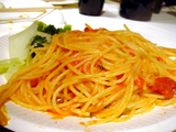 「SAGRA MARBLE TRE」パスタトマトソース