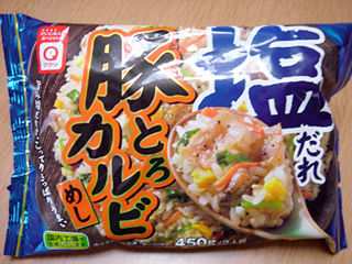 塩だれ豚とろカルビめし