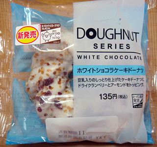 ホワイトショコラケーキドーナツ
