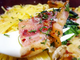大盛ペペロンチーノ<チキン&ベーコン>