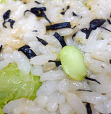 ひじき枝豆ご飯
