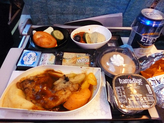 spain機内食