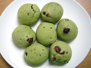 もっちりボール<抹茶あずき>