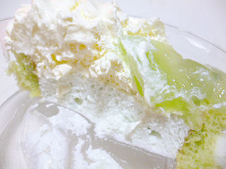 メロンのショートケーキ
