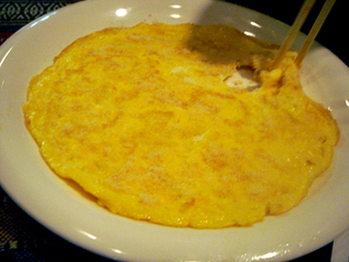 「GORKHA BAZAR」オムレツ