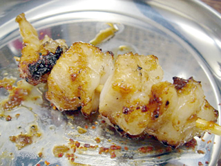 「天神えびすや」串焼き