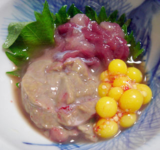 「すっぽん料理 遠山」すっぽん刺身