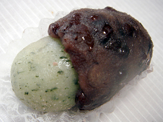 「宝樹庵」のおまんじゅう