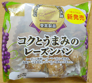 コクとうまみのレーズンパン