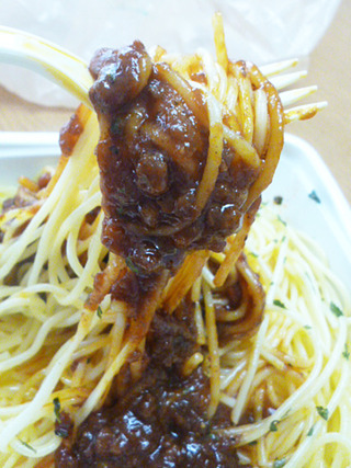 肉の旨み!ミートソース