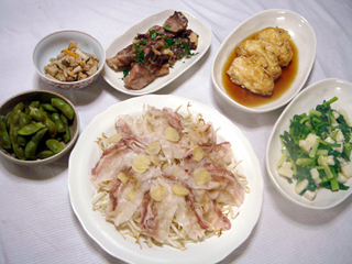 マグロのえんがわ塩焼き メニュー
