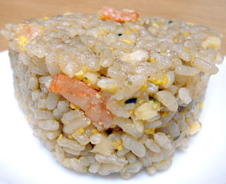 二つの香味ちゃあはん五目