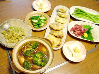 金時豆の天ぷら メニュー
