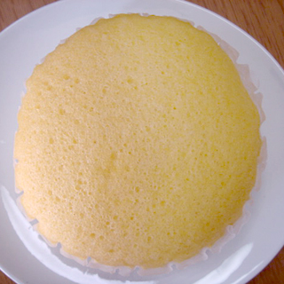 おいしいたまごの蒸しケーキ