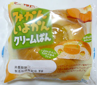 みかんいよかんクリームパン