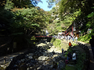 箕面の滝散策