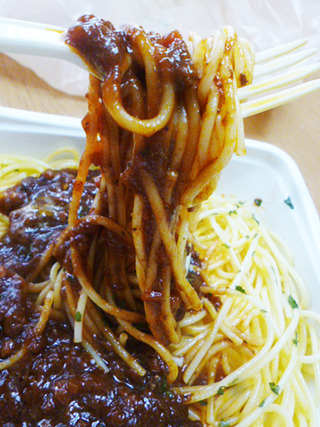 肉の旨み!ミートソース