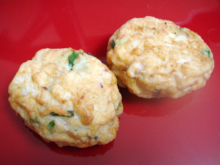 レンジでふっくら<5種野菜と豆腐のよせ揚げ>