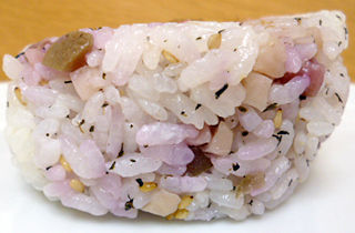 梅れんこんご飯