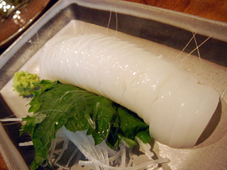 「酒蔵 多氣」アオリイカ