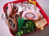 おひなさま蒲鉾弁当