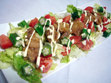 ミラノ風カツレツ サラダ