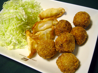 安納芋のチーズコロッケ