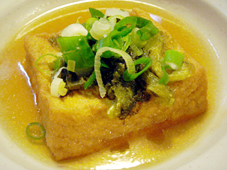 「元気屋」厚揚げ