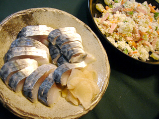 お好み焼き風油揚げ きずし おから