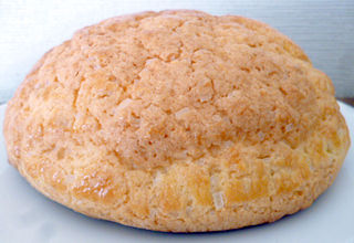 バター風味のメロンパン